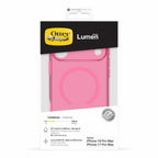OtterBox Lumen Clear MagSafe Case Heartspur Pink for iPhone 18 Pro Max/17 Pro Max