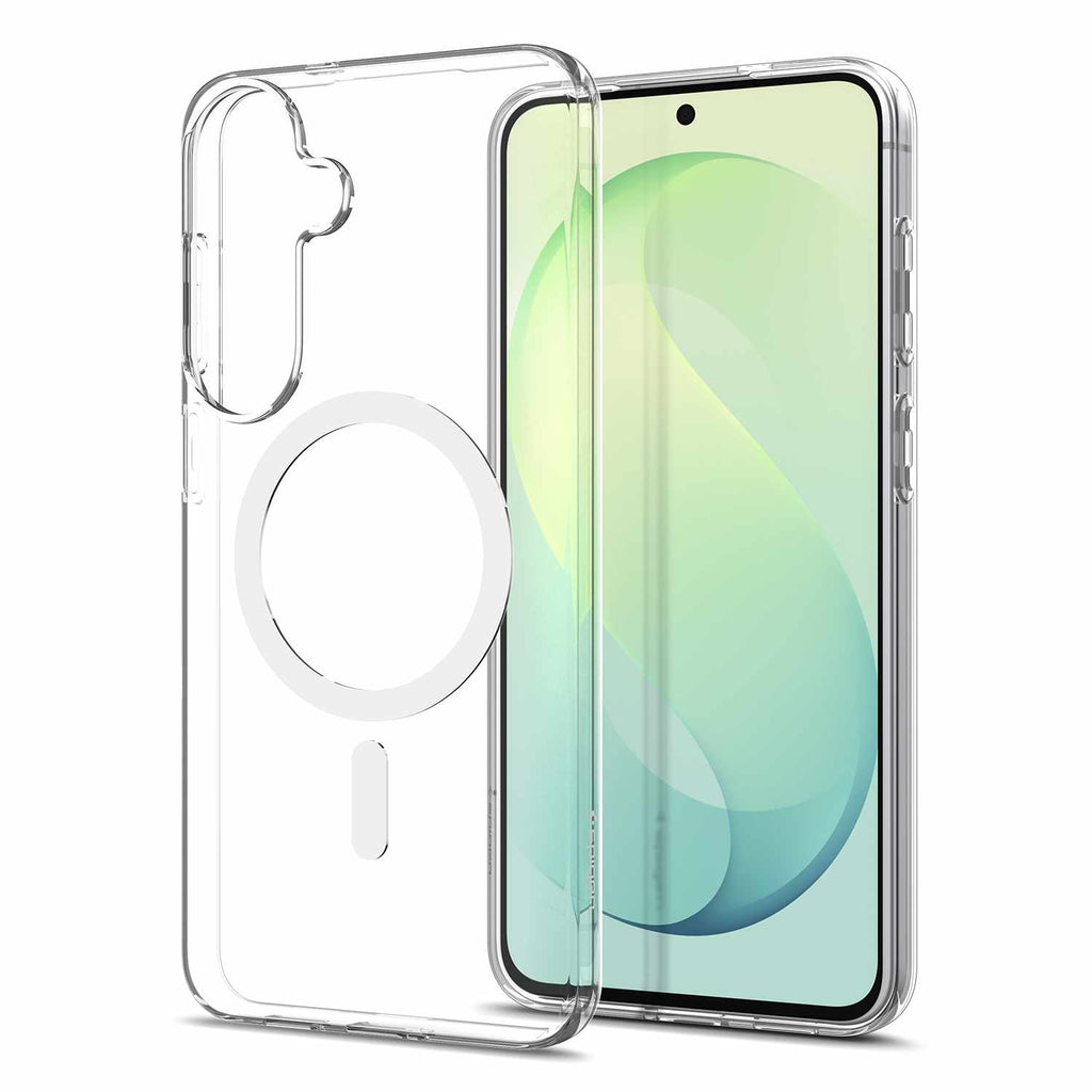 Spigen Crystal Flex MagFit Clear White for Samsung Galaxy S26 FE