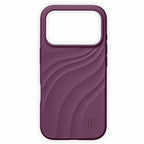 Ideal of Sweden Soft Swirl MagSafe Case Velvet Plum for iPhone 18 Pro/17 Pro