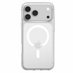 Spigen Crystal Flex MagFit Case Clear White for iPhone 18 Pro/17 Pro
