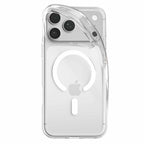Spigen Crystal Flex MagFit Case Clear White for iPhone 18 Pro/17 Pro