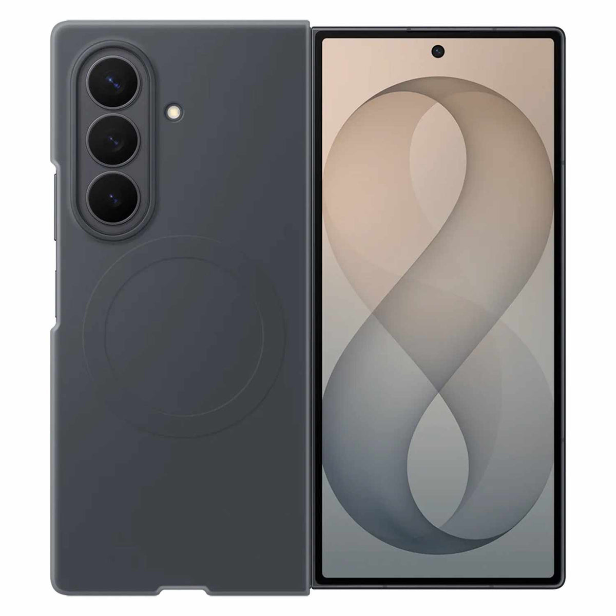 Samsung Silicone Magnet Case Black for Samsung Galaxy Z Fold8 Ultra