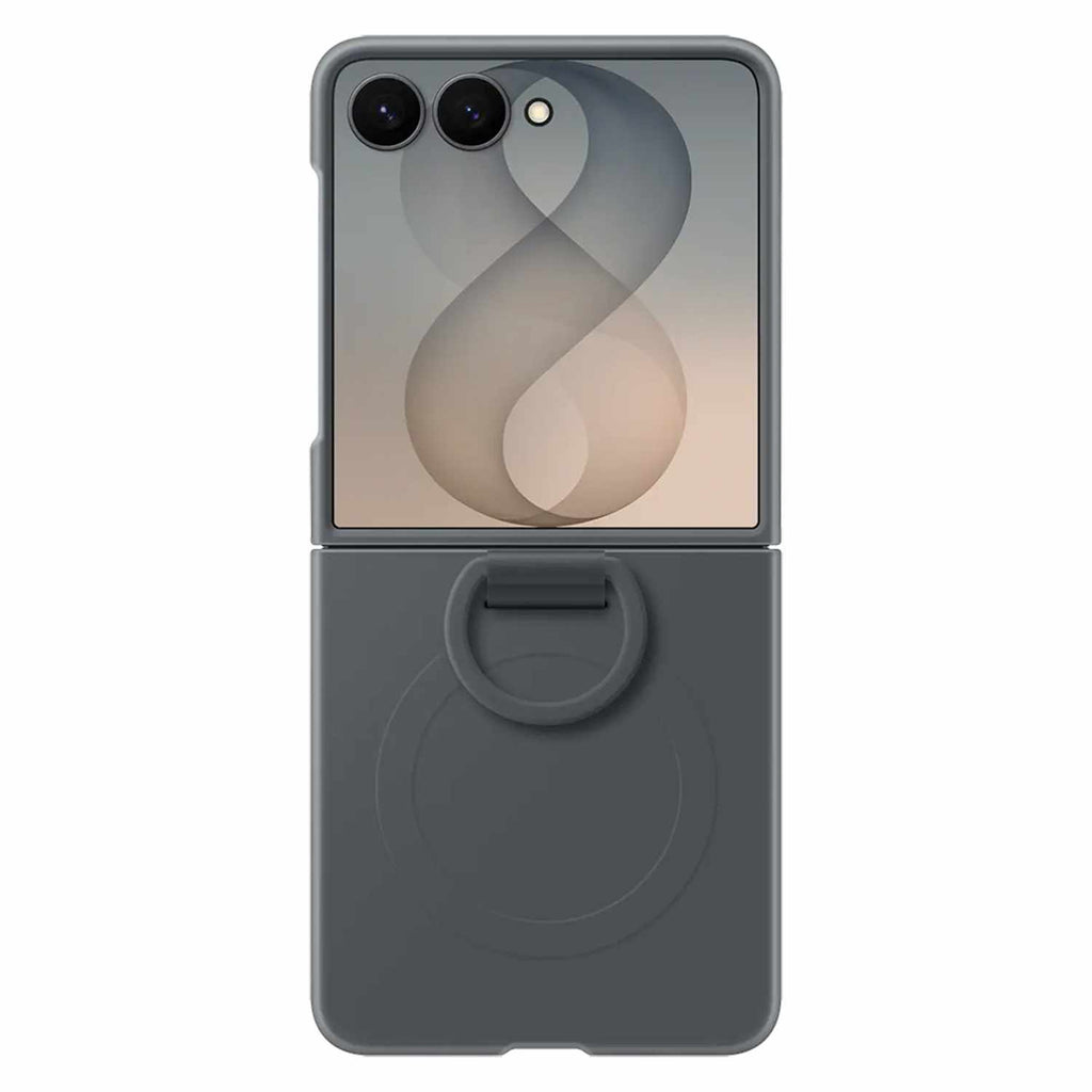 Samsung Silicone Ring Magnet Case Black for Samsung Galaxy Z Flip8