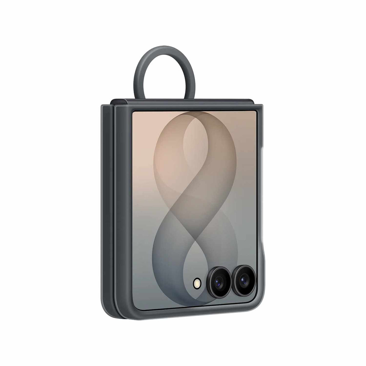 Samsung Silicone Ring Magnet Case Black for Samsung Galaxy Z Flip8