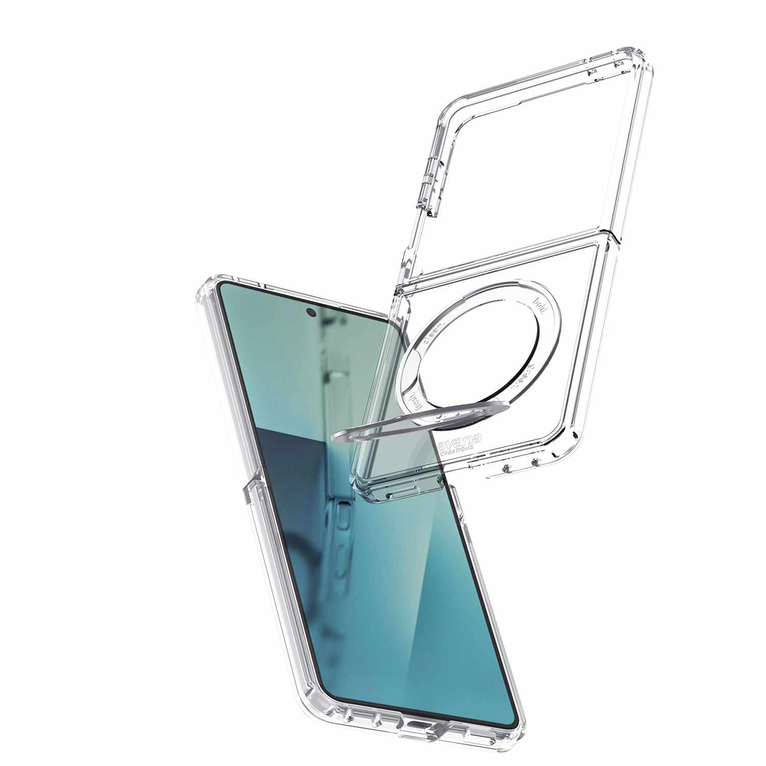 Avana Tootsie Stand Case w/Magnets Ice for Samsung Galaxy Z Flip8
