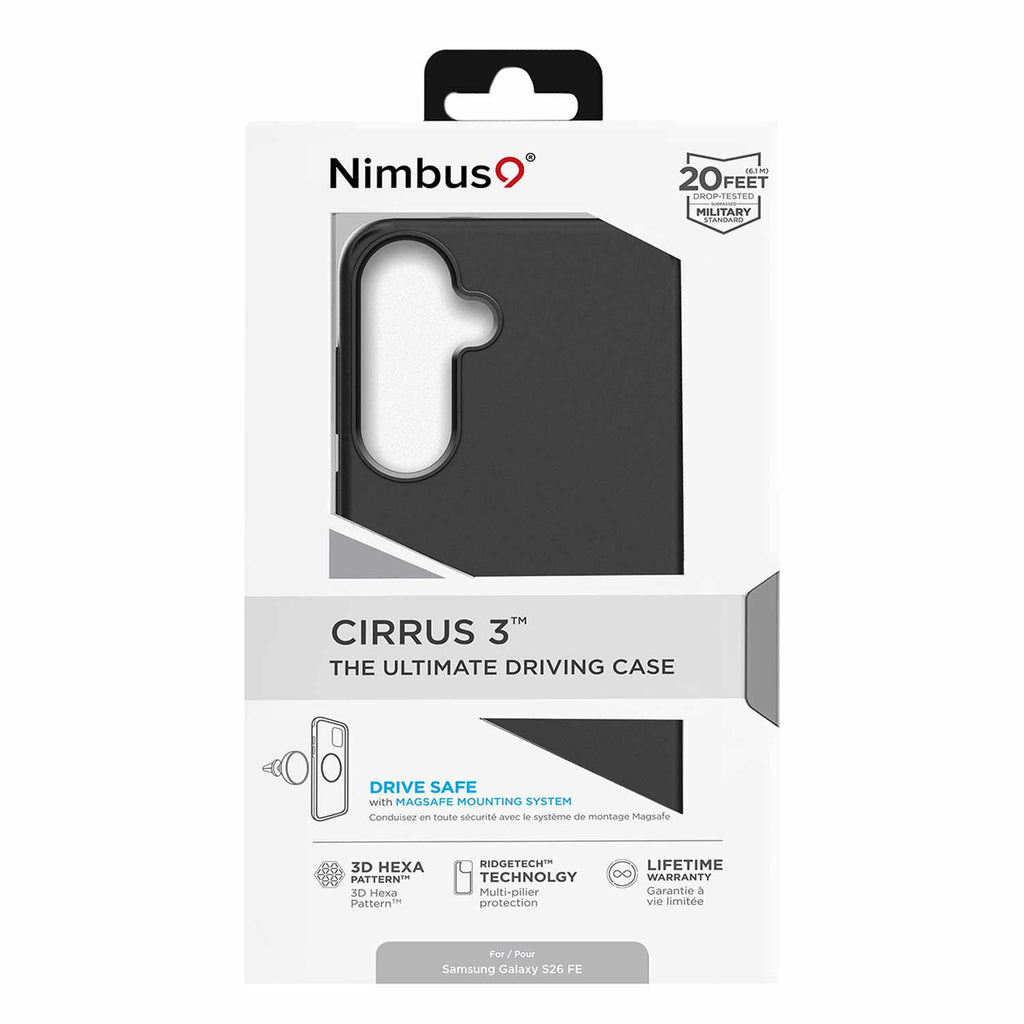 Nimbus9 Cirrus 3 MagSafe Case Black for Samsung Galaxy S26 FE