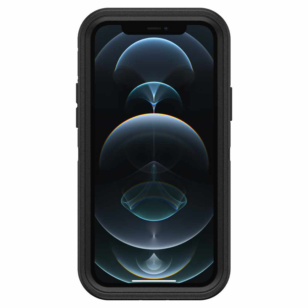 OtterBox Defender Protective Case Black for iPhone 12/12 Pro