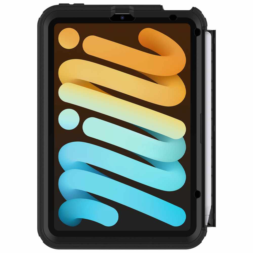 OtterBox Defender Protective Case Black for iPad Mini 7/iPad Mini 6 - GekkoTech