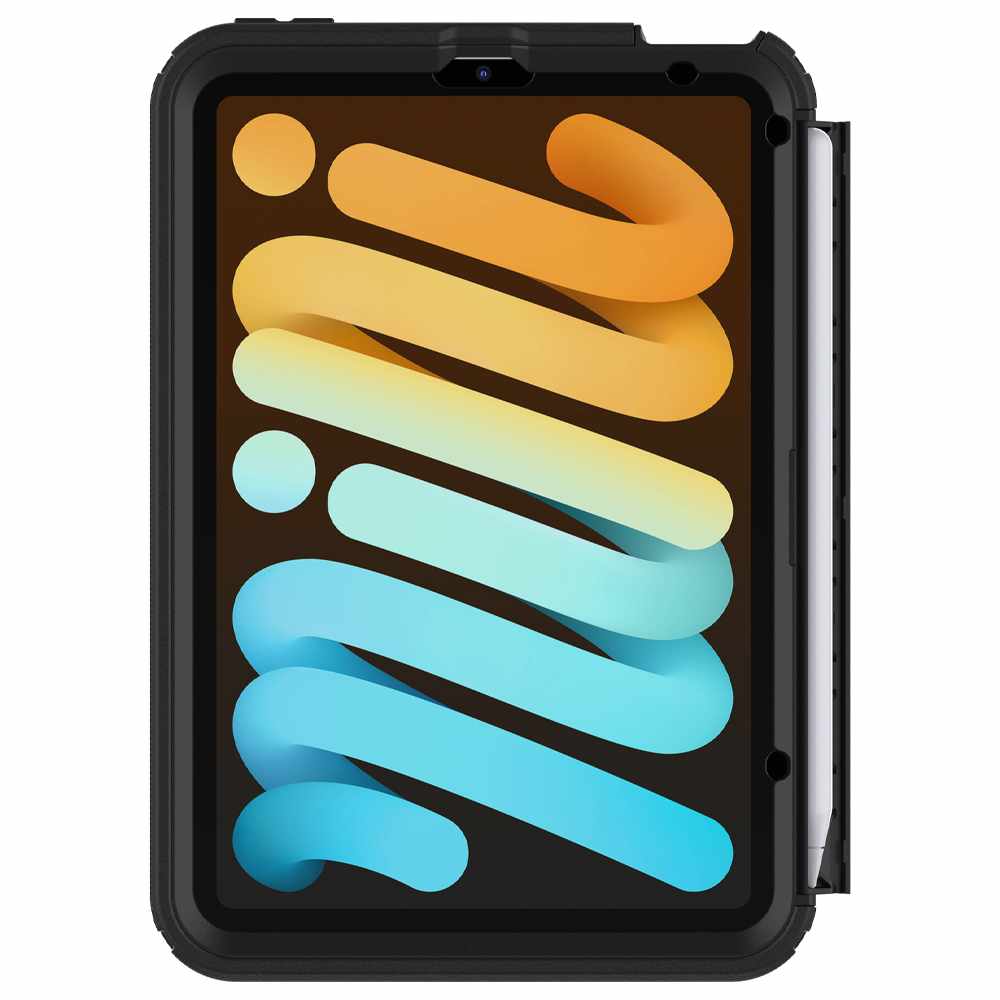 OtterBox Defender Pro Pack Case Black for iPad Mini 7/iPad Mini 6 in Bulk Packaging