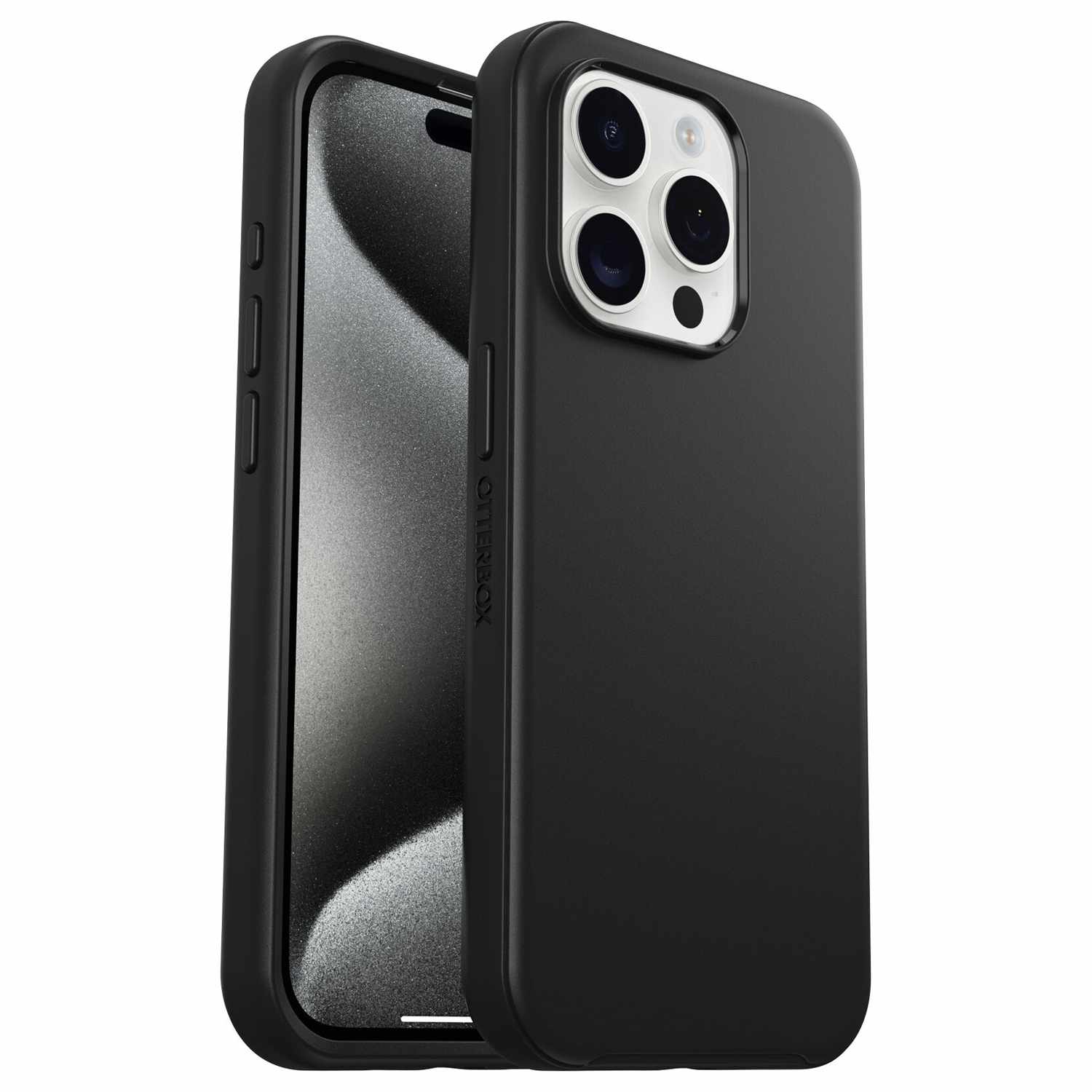 OtterBox Symmetry MagSafe Protective Case Black for iPhone 15 Pro