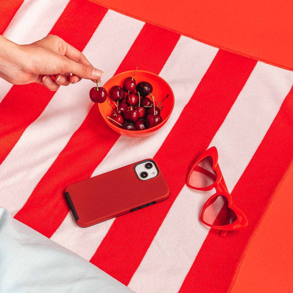 Blu Element Armour Rugged Case Red iPhone 15 Pro Max - GekkoTech