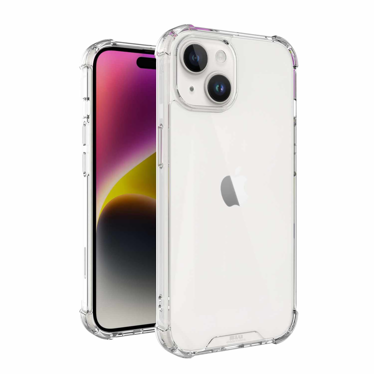 Blu Element DropZone Rugged Case Clear for iPhone 17e/16e/15/14/13