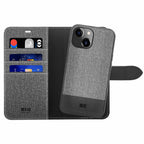 Blu Element Folio 2-in-1 Case Gravity Grey for iPhone 17e/16e/15/14/13