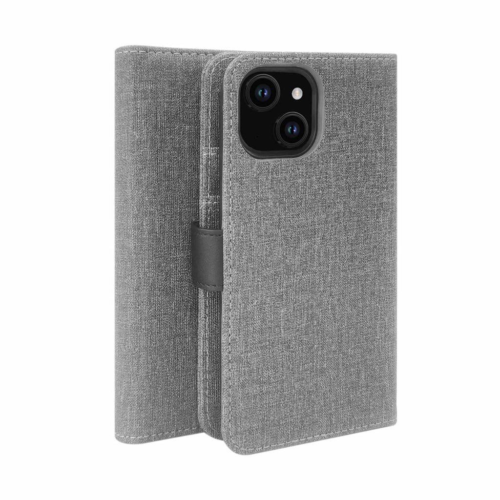 Blu Element Folio 2-in-1 Case Gravity Grey for iPhone 16e/15/14/13