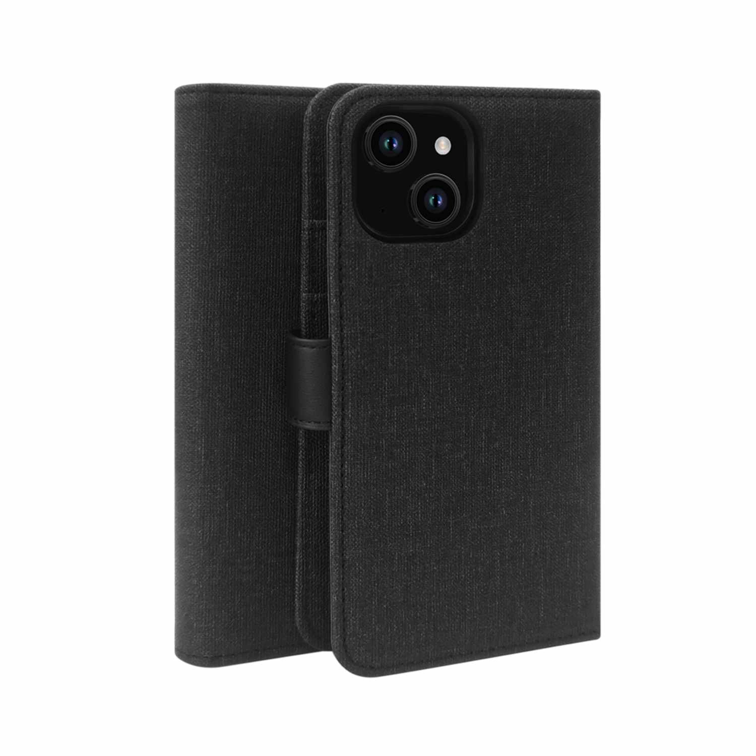 Blu Element Folio 2-in-1 MagSafe Case Black for iPhone 17e/16e/15/14/13
