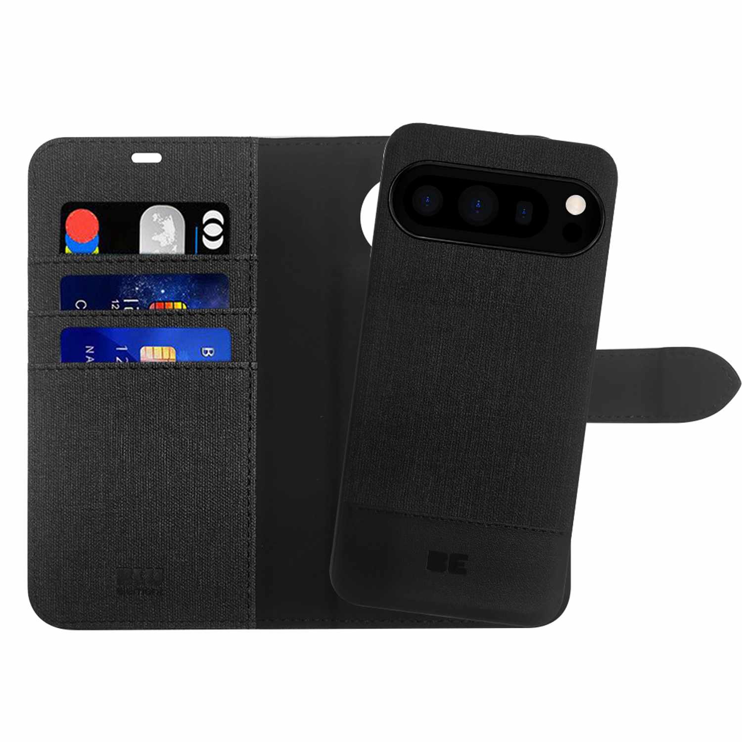 Blu Element Folio 2-in-1 Case Black for Google Pixel 9/9 Pro