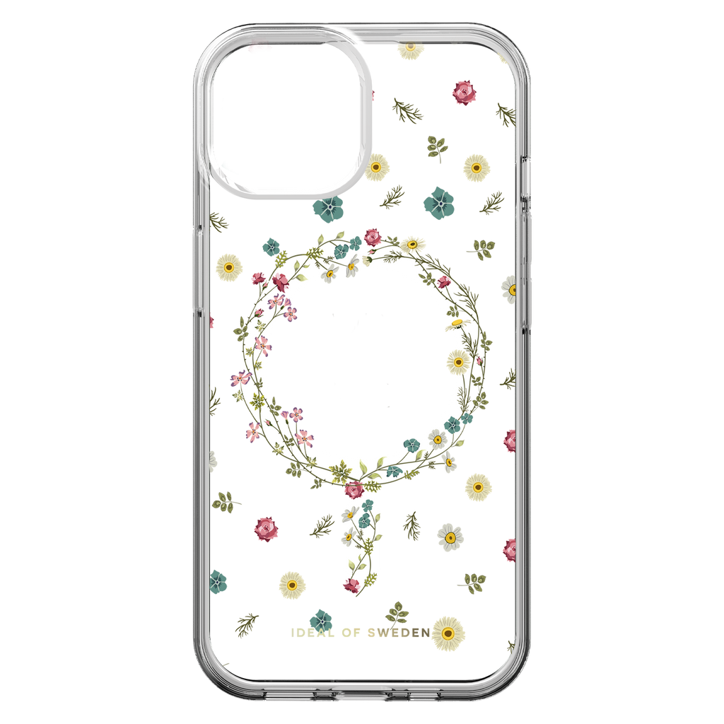 Ideal of Sweden Clear MagSafe Mid Case Petite Floral for iPhone 17e/16e/15/14/13