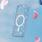 Ideal of Sweden Clear MagSafe Mid Case Petite Floral for iPhone 16e/15/14/13