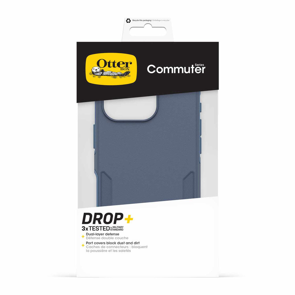 OtterBox Commuter MagSafe Case Baby Blue Jeans for iPhone 16 Pro
