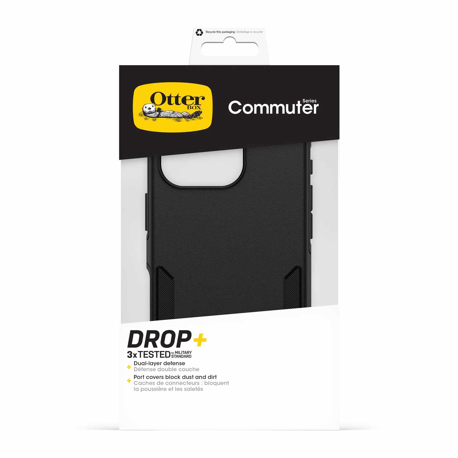 OtterBox Commuter MagSafe Case Black for iPhone 16 Pro
