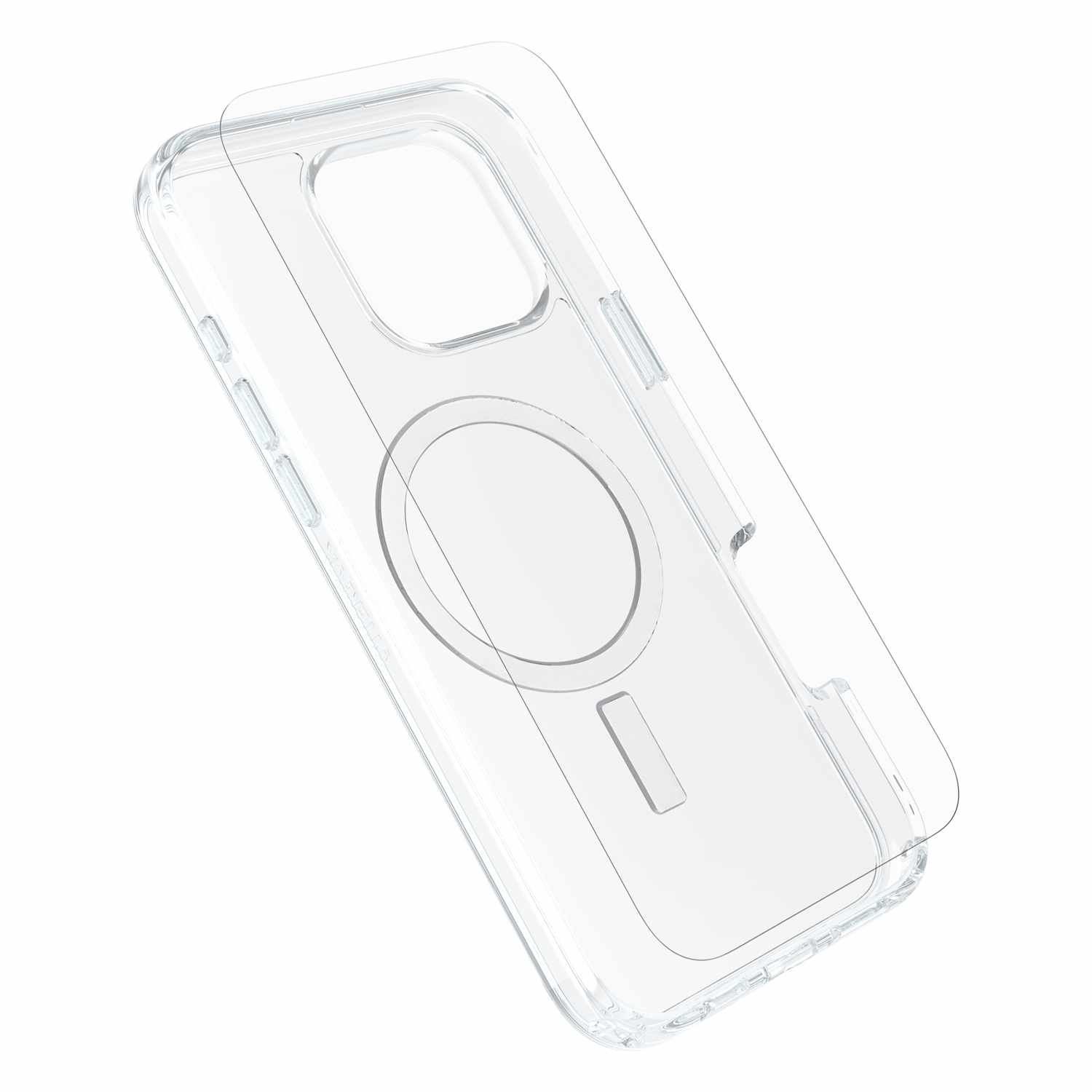 OtterBox Protection+Power Kit (Symmetry Clear MagSafe w/Glass + Wall Charger 30W) Clear for iPhone 16 Pro Max