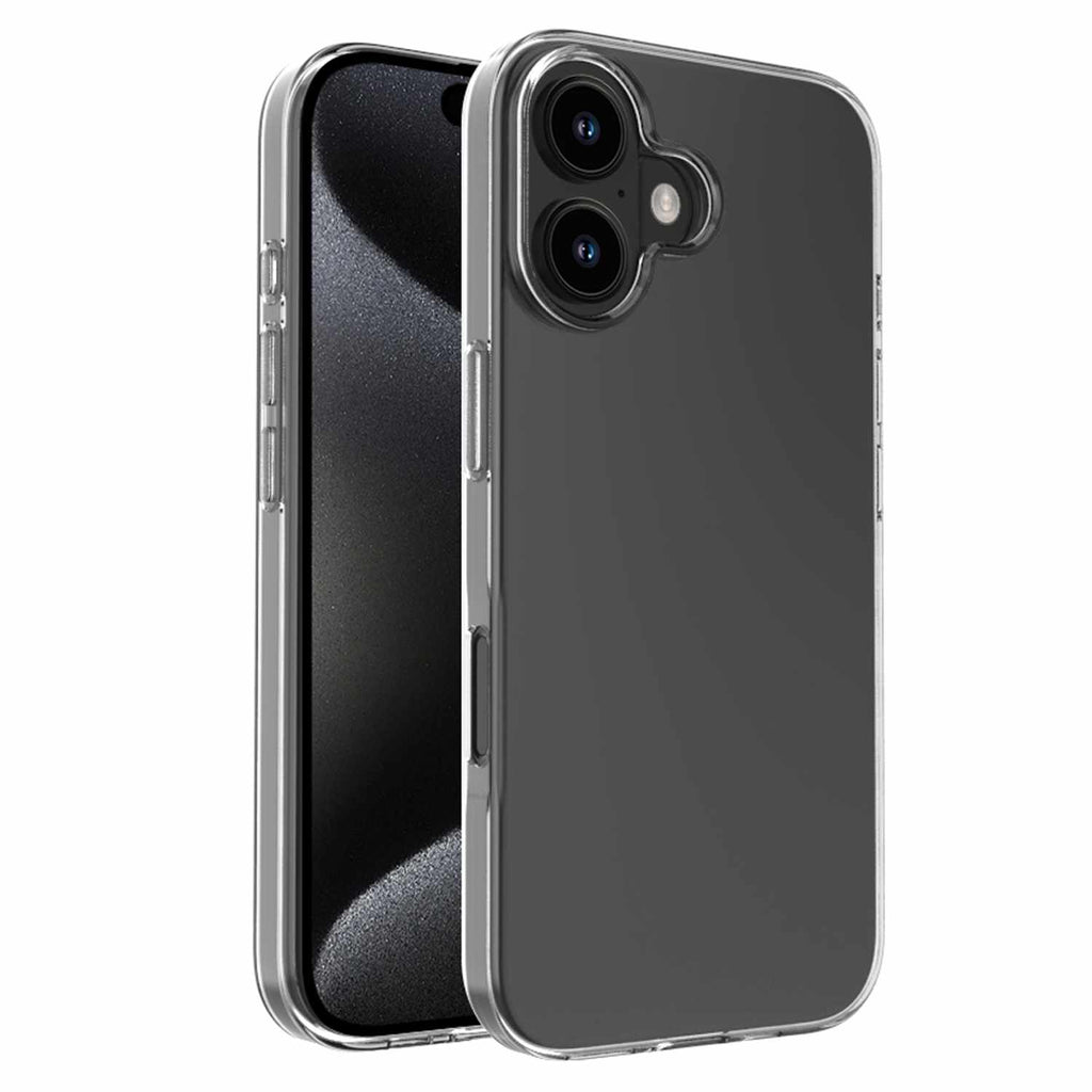 Blu Element Gel Skin Case Clear for iPhone 16 Plus