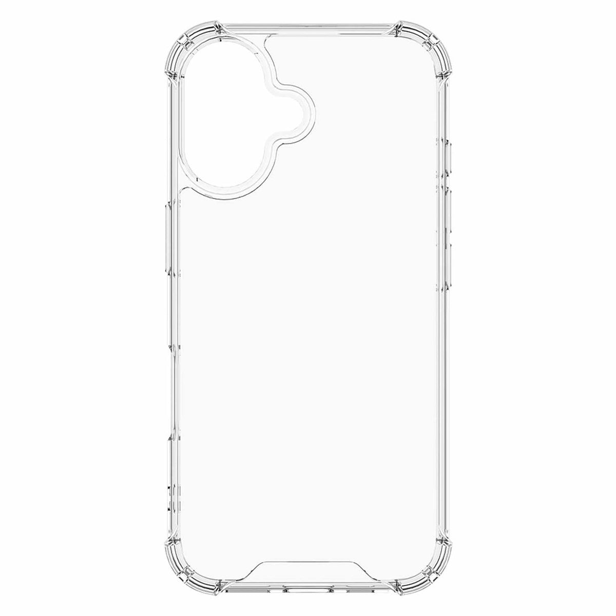 Blu Element DropZone Rugged Case Clear for iPhone 16