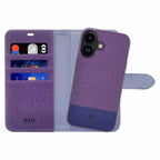 Blu Element Folio 2-in-1 Case Deep Purple for iPhone 16