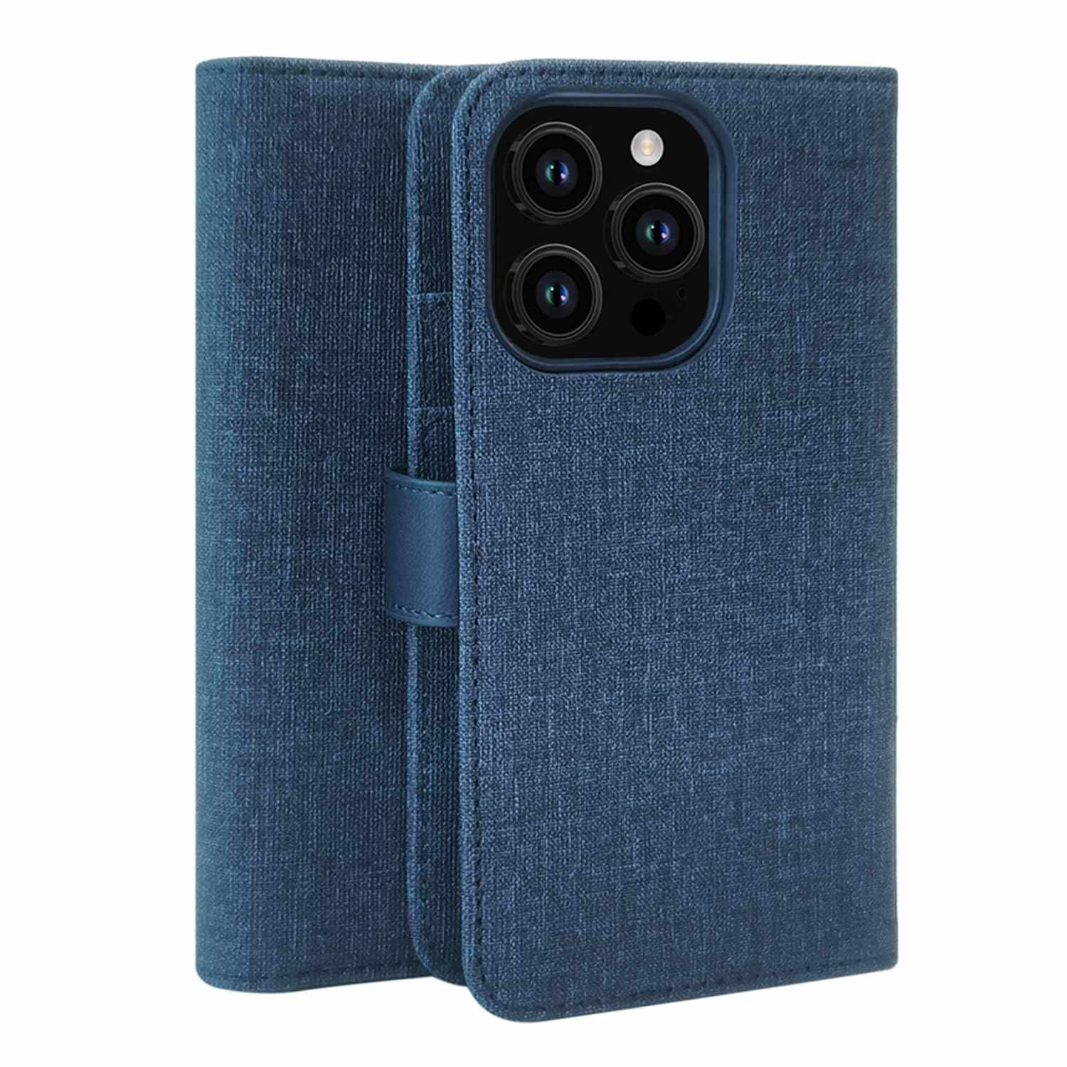 Blu Element Folio 2-in-1 MagSafe Case Lazuli Blue for iPhone 16 Pro Max