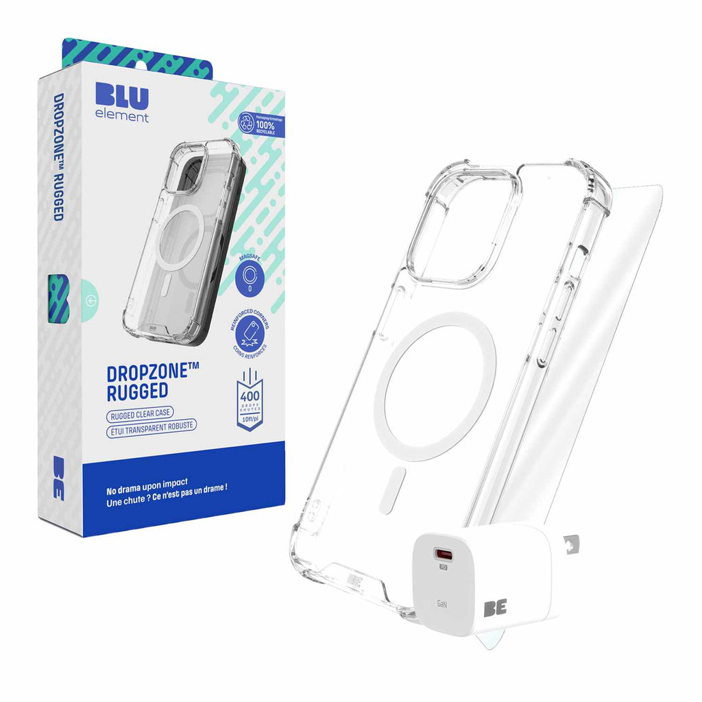 Blu Element Total Protection MagSafe Bundle for iPhone 16 Pro