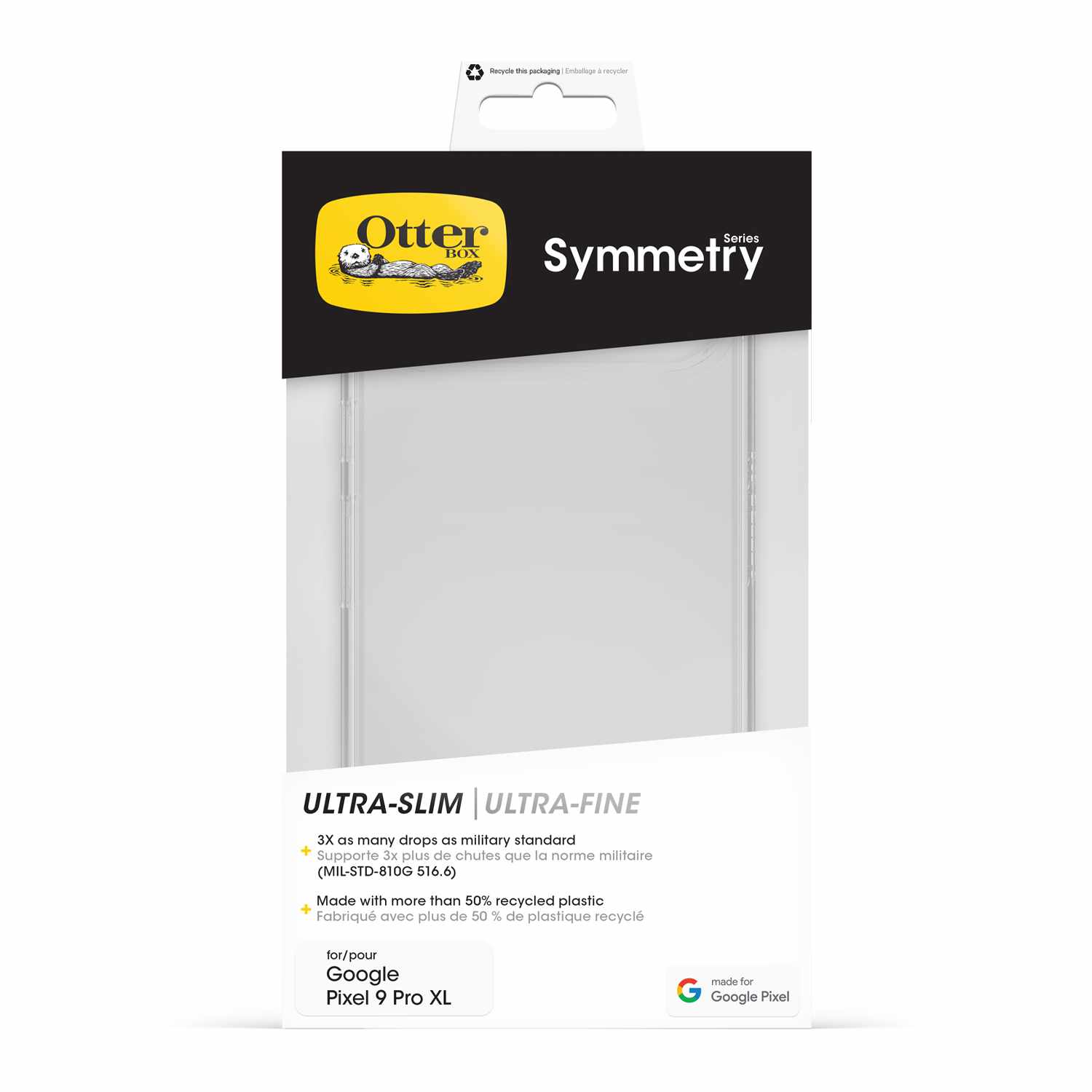 OtterBox Symmetry Clear Case Clear for Google Pixel 9 Pro XL