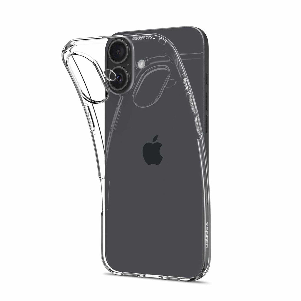 Spigen Crystal Flex Case Crystal Clear for iPhone 16
