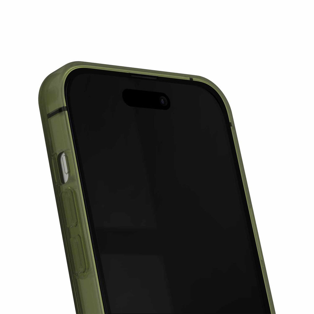 Ideal of Sweden Clear MagSafe Entry Case Khaki for iPhone 17e/16e/15/14/13