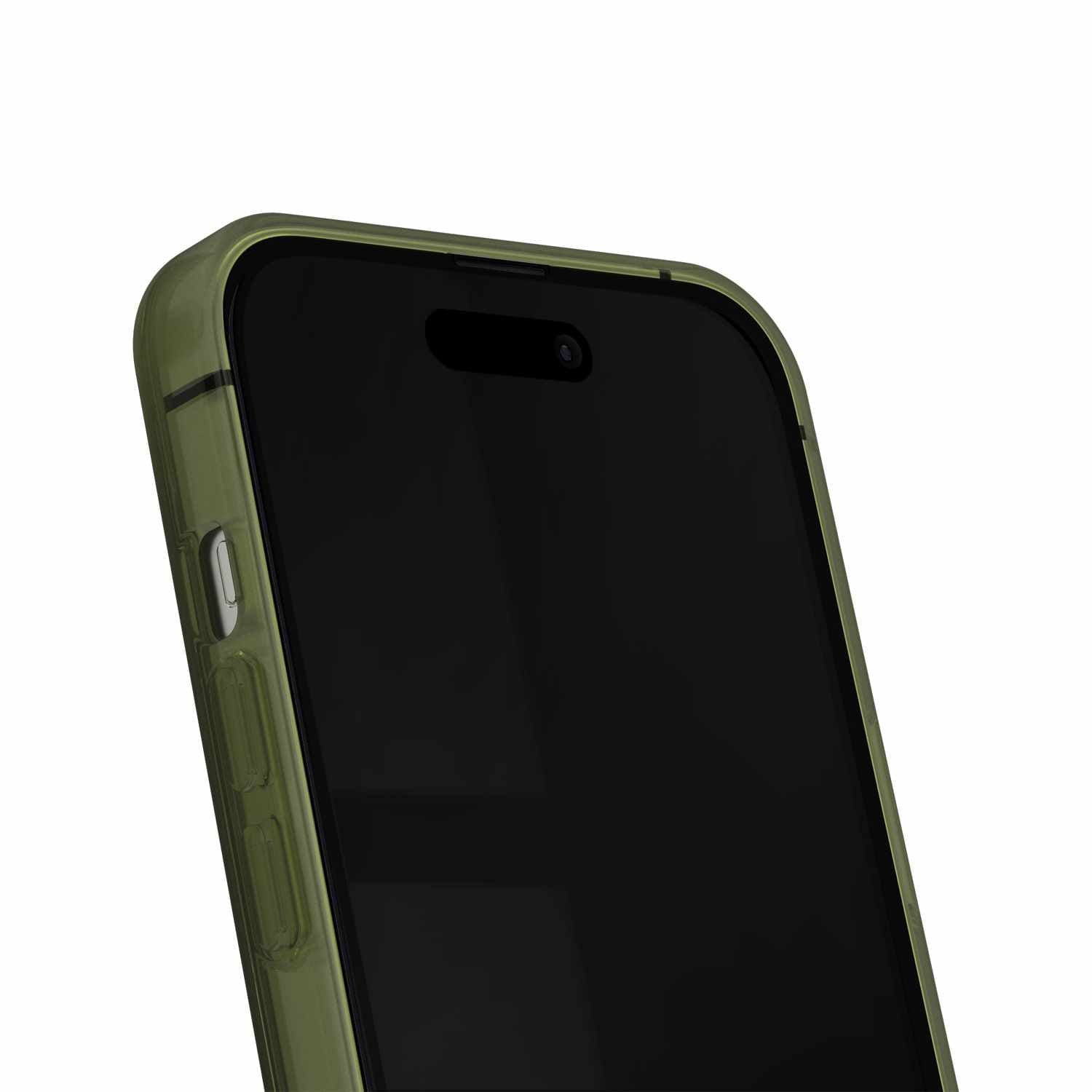 Ideal of Sweden Clear MagSafe Entry Case Khaki for iPhone 16e/15/14/13