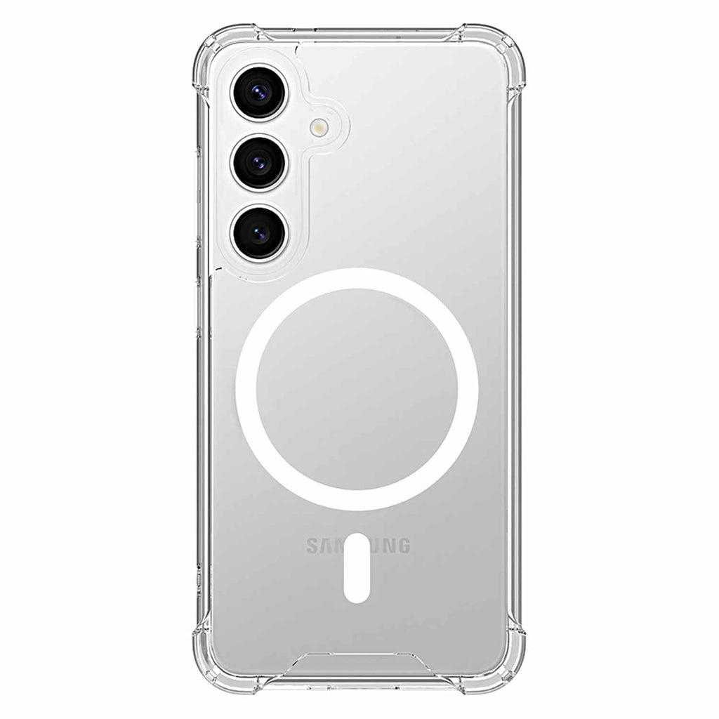 Blu Element DropZone Rugged w/Magnets Case Clear for Samsung Galaxy S25+/Galaxy S24+