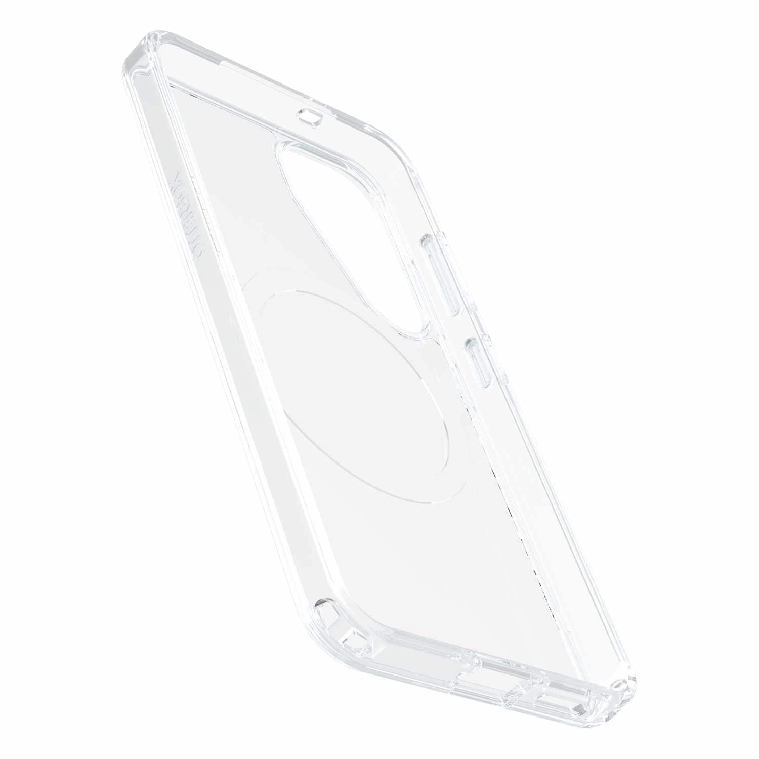OtterBox Symmetry Clear Case w/Magnets Clear with Blue Tint for Samsung Galaxy S25