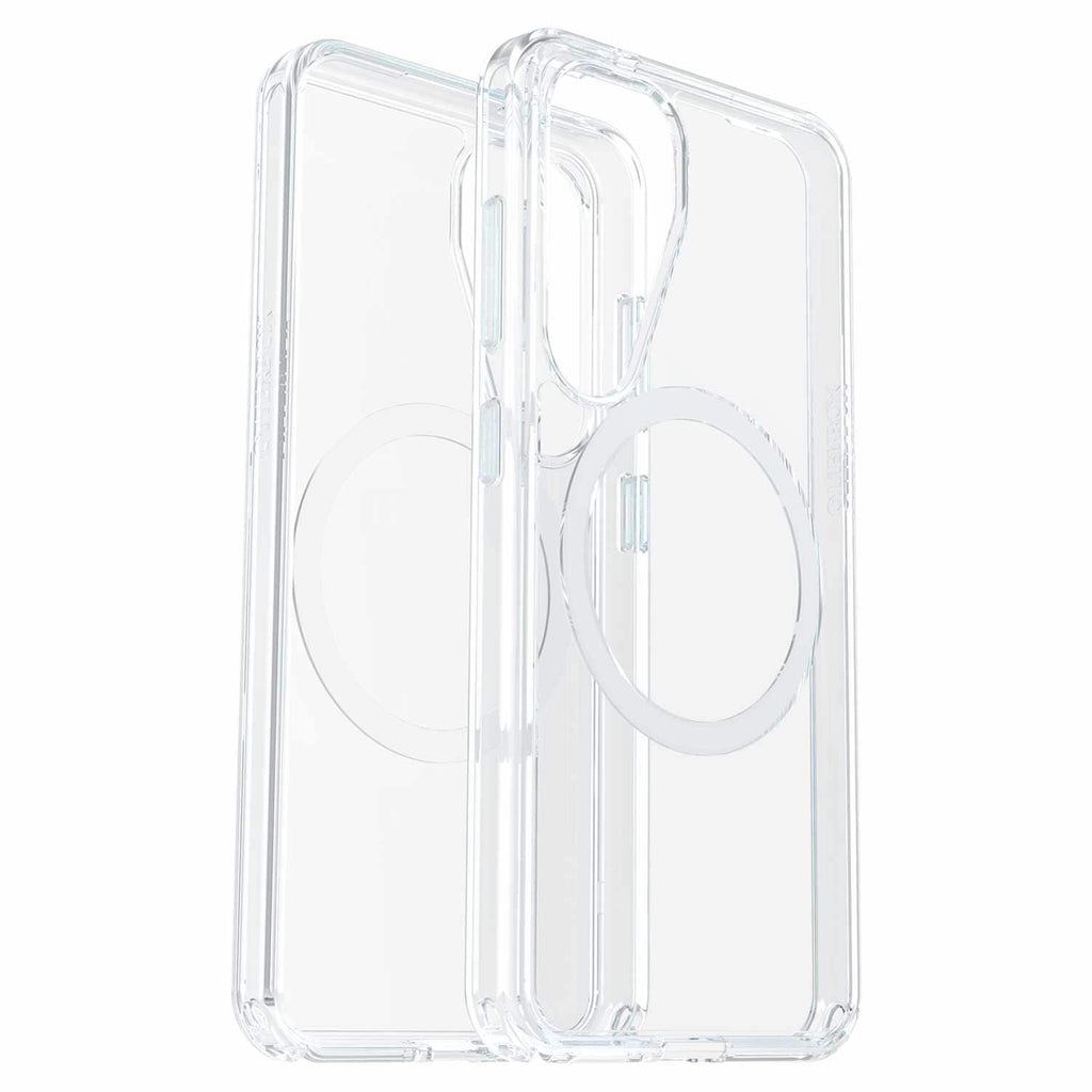 OtterBox Symmetry Clear Case w/Magnets Clear with Blue Tint for Samsung Galaxy S25