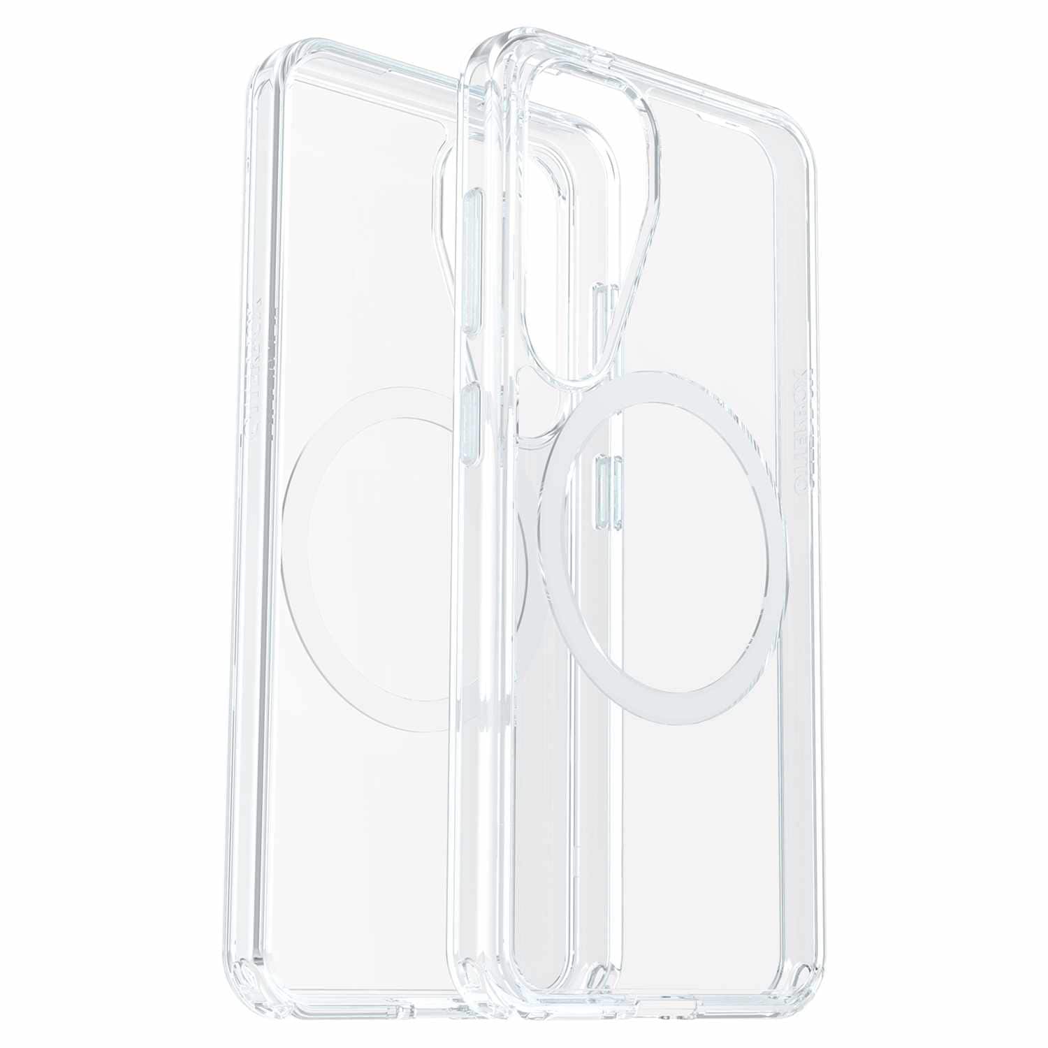 OtterBox Symmetry Clear Case w/Magnets Clear with Blue Tint for Samsung Galaxy S25