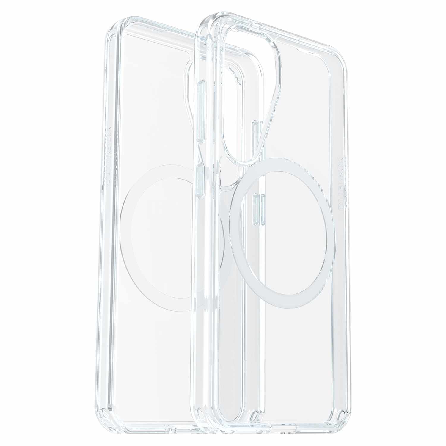 OtterBox Symmetry Clear Case w/Magnets Clear with Blue Tint for Samsung Galaxy S25