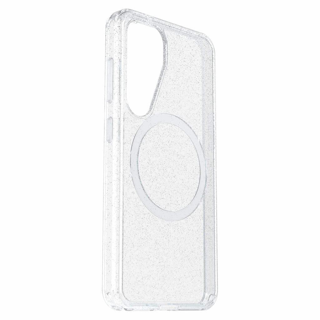 OtterBox Symmetry Clear Case w/Magnets Stardust with Blue Tint for Samsung Galaxy S25