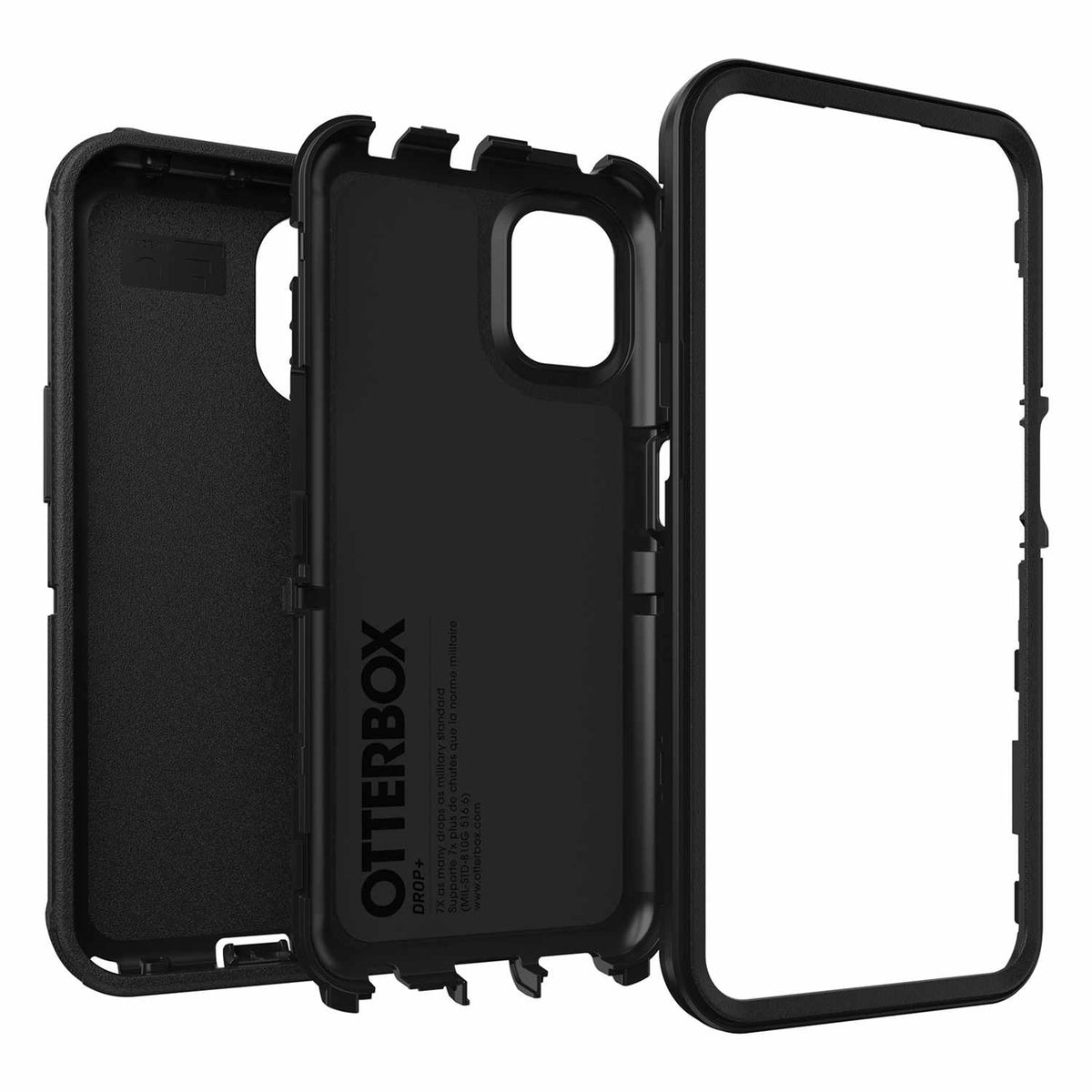 OtterBox Defender Pro Case Black for Samsung Galaxy XCover7 Pro