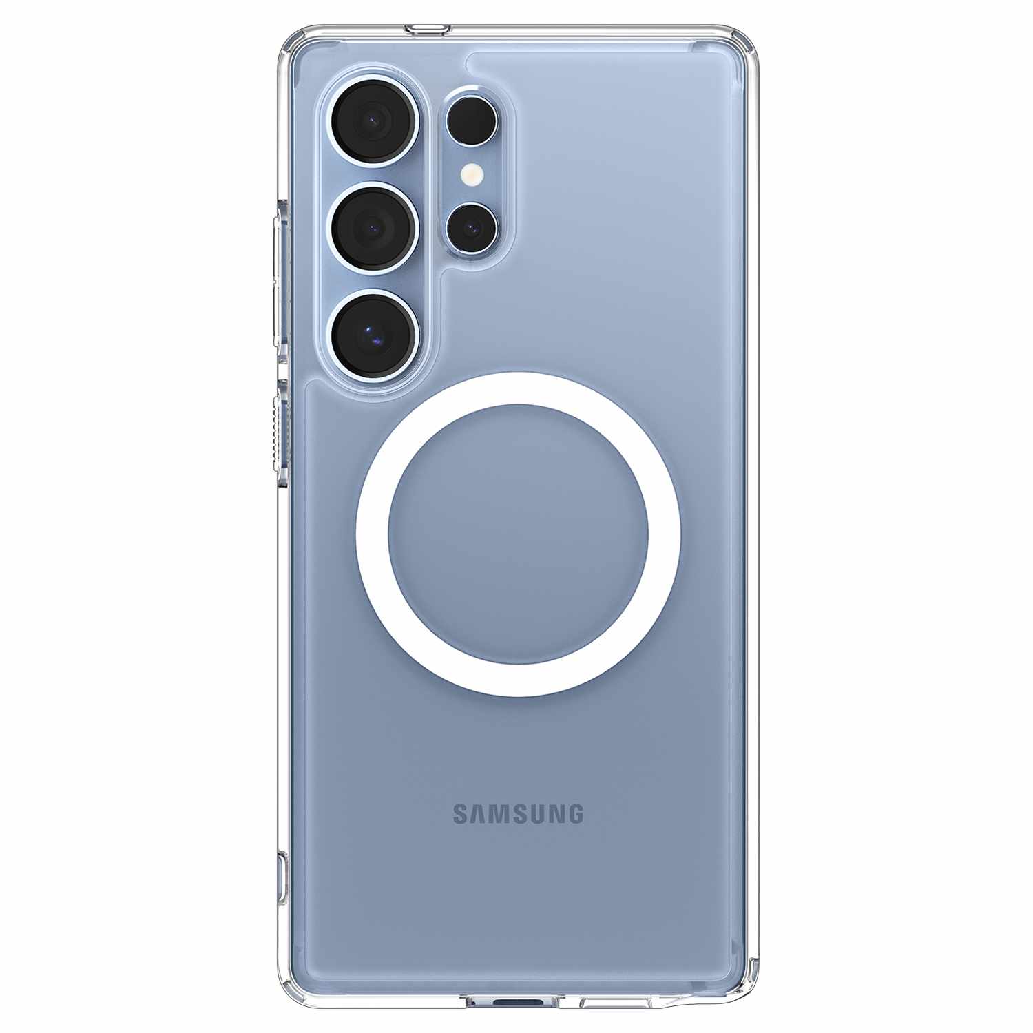 Spigen Crystal Hybrid Magfit Case White for Samsung Galaxy S25 Ultra