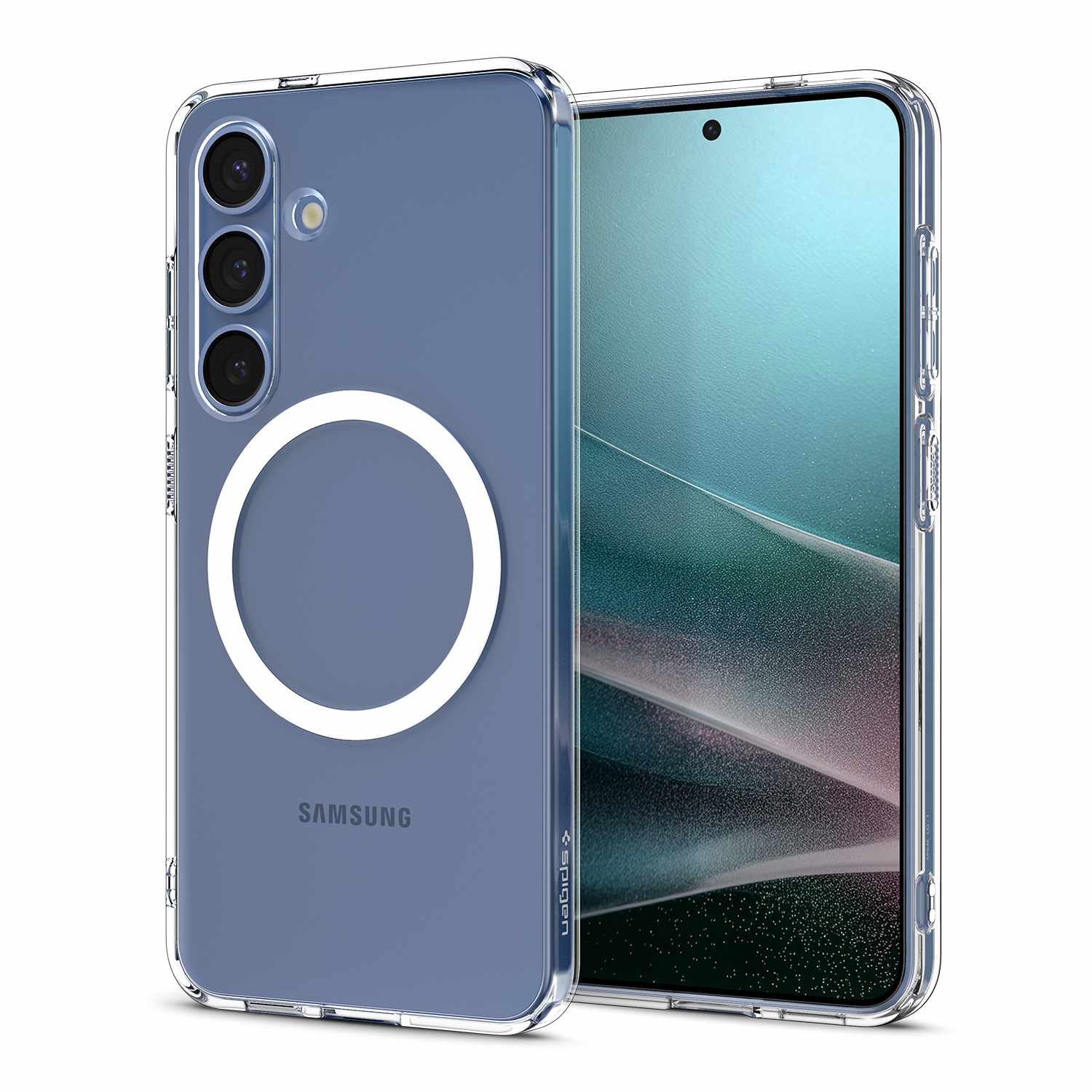 Spigen Crystal Flex Magfit Case Crystal Clear for Samsung Galaxy S25