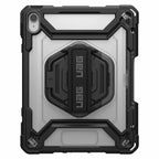 UAG Plasma Rugged Case w/Rotating Handstrap BULK Ice/Black for iPad 11 2025 (11th Gen)/iPad 10.9 2022 (10th Gen) - GekkoTech