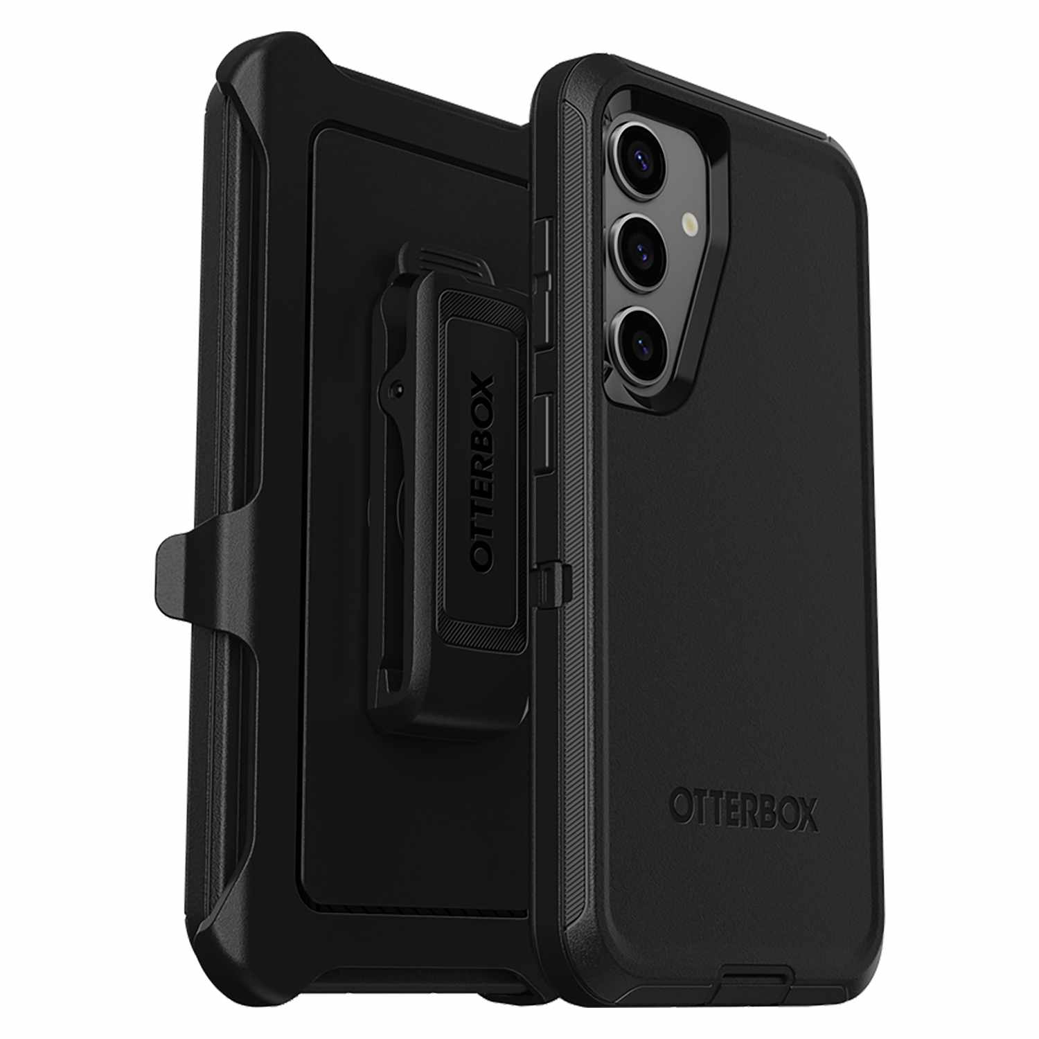 OtterBox Defender Case with Holster Bulk Black for Samsung Galaxy S25 Ultra in Bulk Packaging