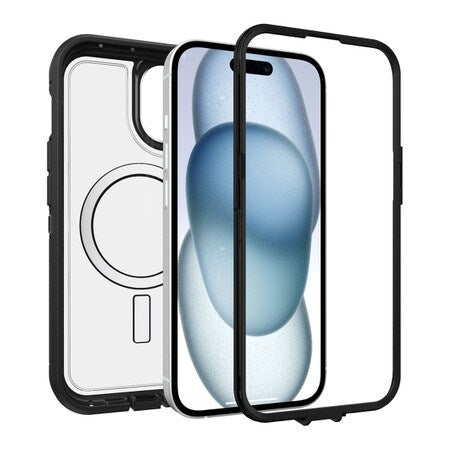 OtterBox Defender Pro XT Clear MagSafe Case Dark Side for iPhone 17e/16e/15/14/13