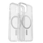 OtterBox Symmetry Clear MagSafe Case Stardust with Blue Tint for iPhone 16e/15/14/13 in Bulk Packaging