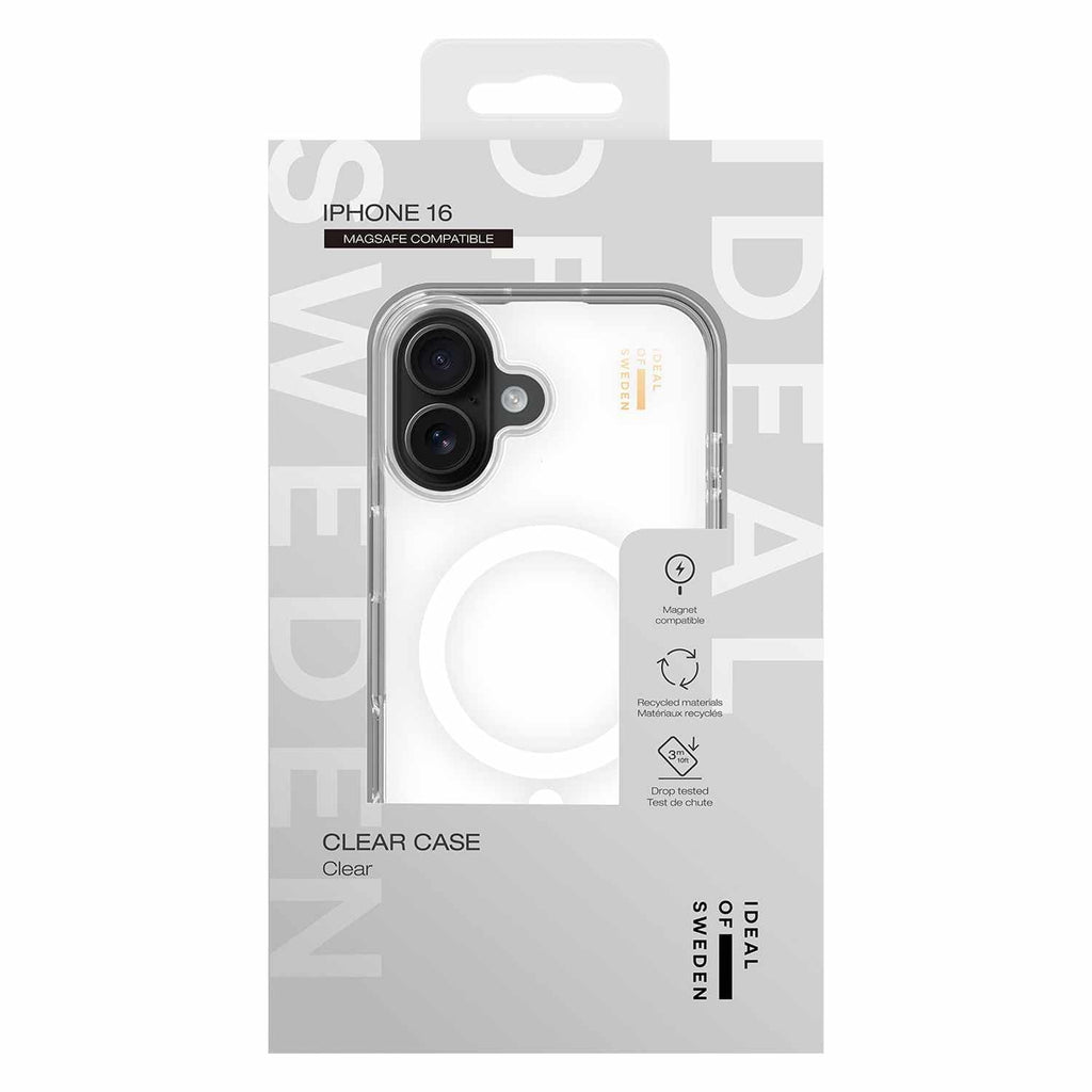 Ideal of Sweden Clear Case MagSafe for iPhone 16