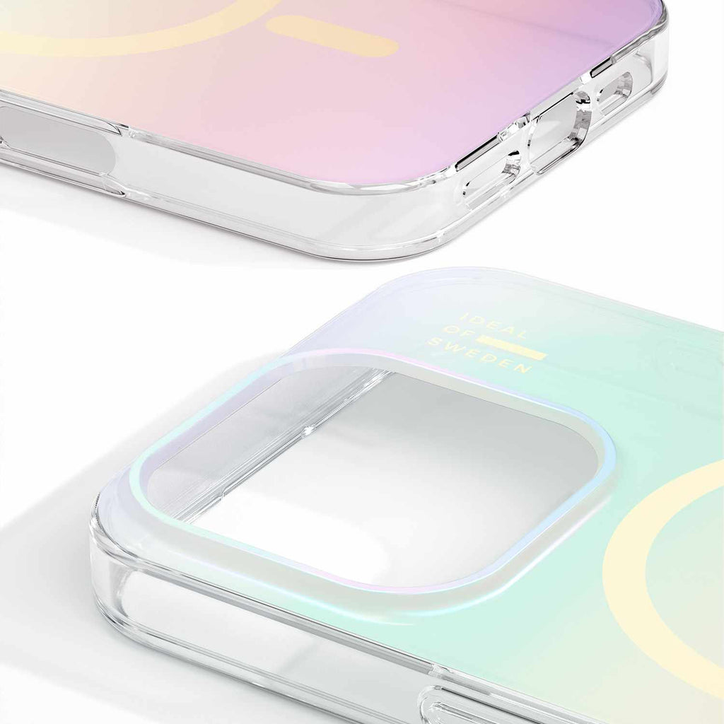 Ideal of Sweden Clear Case Mid MagSafe Shimmer for iPhone 16e/15/14/13