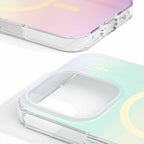 Ideal of Sweden Clear Case Mid MagSafe Shimmer for iPhone 16e/15/14/13